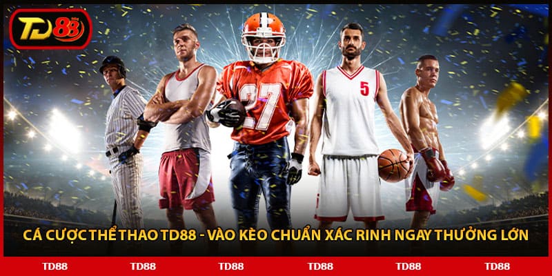 Cá cược thể thao TD88 - Vào kèo chuẩn xác rinh ngay thưởng lớn