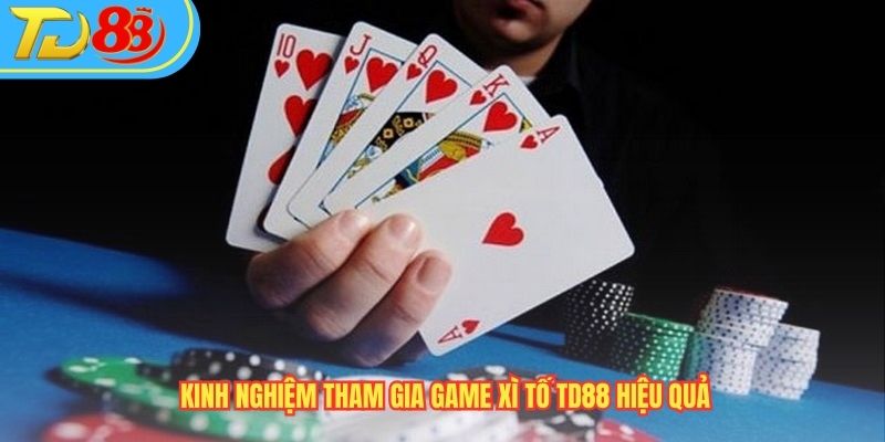 Kinh nghiệm tham gia game Xì tố TD88 hiệu quả