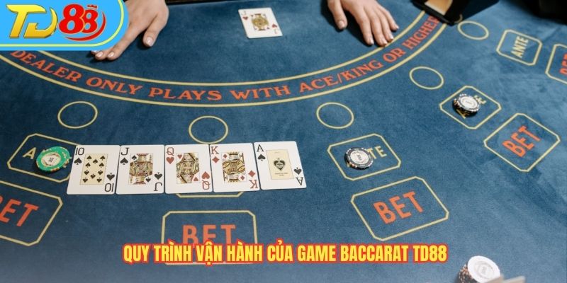 Quy trình vận hành của game Baccarat TD88